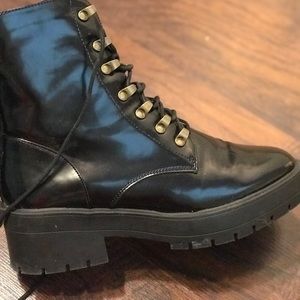 Black Combat Boots